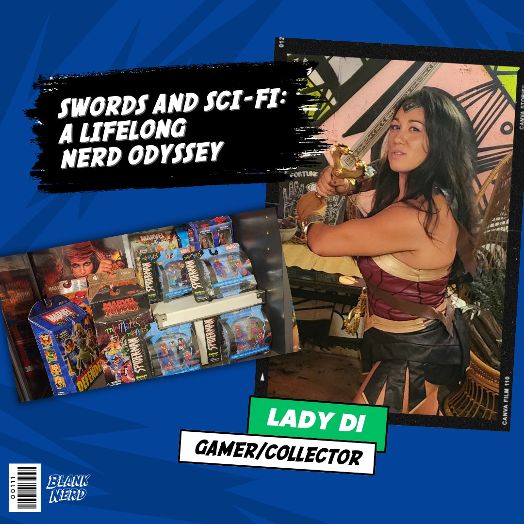 Homepage Articles Image: "Swords and Sci-Fi: A Lifelong Nerd Odyssey" Lady Di