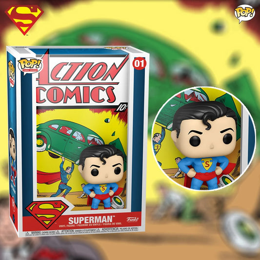 Superman Action Comics #1 Funko Pop! (Comic Covers) Vinyl Figure #01