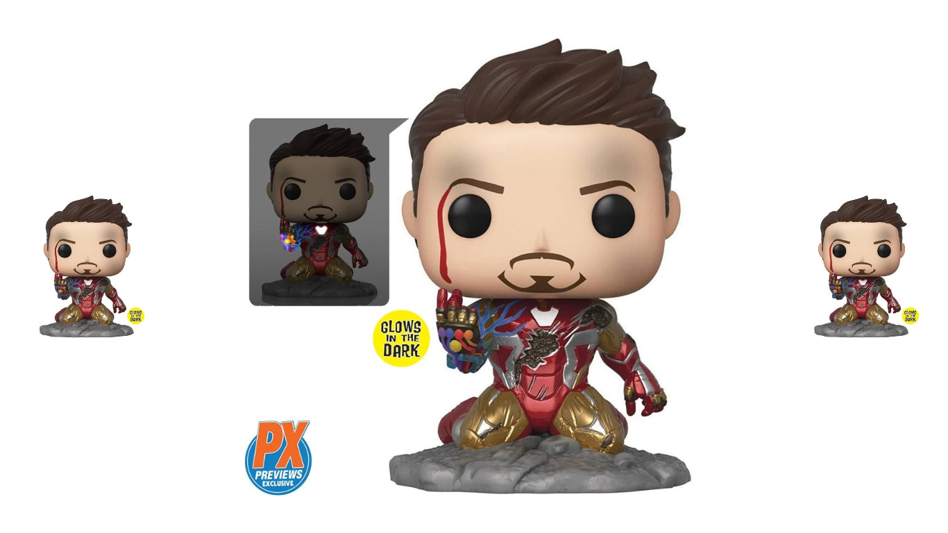 I am Iron Man Exclusive GITD Funko Pop