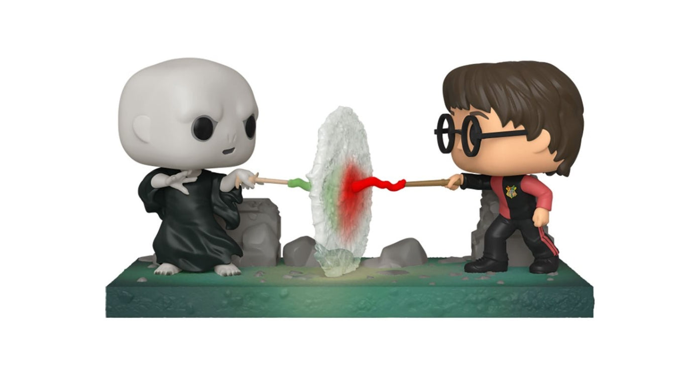 Harry and Voldemort Funko Pop! Moments Vinyl Figures