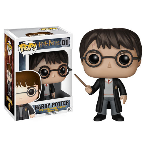 Harry Potter Funko Pop! (Harry Potter) #01 figure and display box.