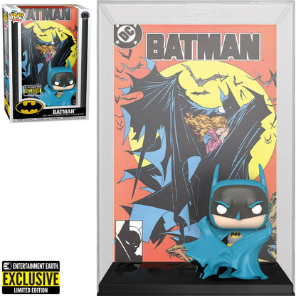 Batman #423 McFarlane Pop! (Comic Covers) #05 [Entertainment Earth Exclusive] Showing the case and packaging.