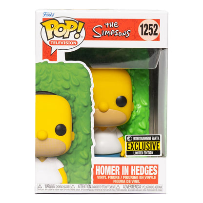 The Simpsons Homer in Hedges Funko Pop! (Entertainment Earth Exclusive) #1252