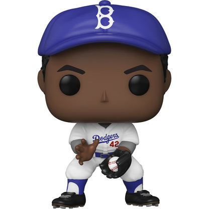  Jackie Robinson Funko Pop! #42 vinyl figure showing the original  figure.