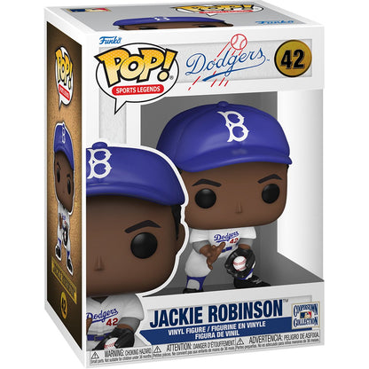 Jackie Robinson Funko Pop! #42 vinyl figure in its packaging box.