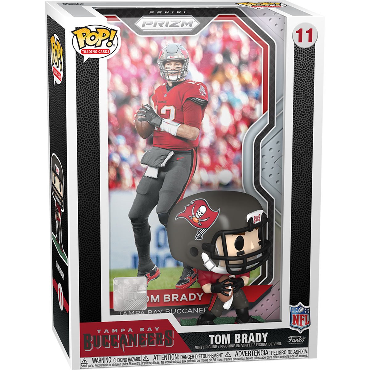 NFL Tampa Bay Buccaneers Tom Brady Pop! (Trading Cards) Case #11