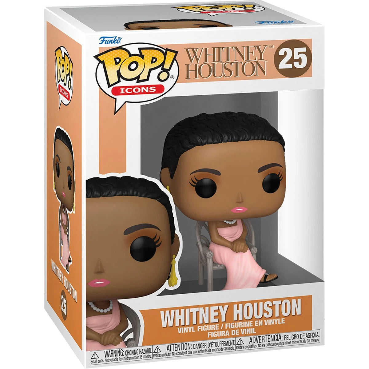 Whitney Houston 3-Figure Icon Set