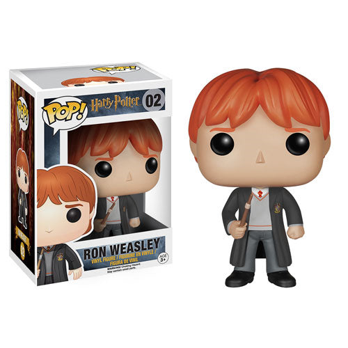 Ron Weasley Funko Pop! (Harry Potter) #02 vinyl figure and display box.